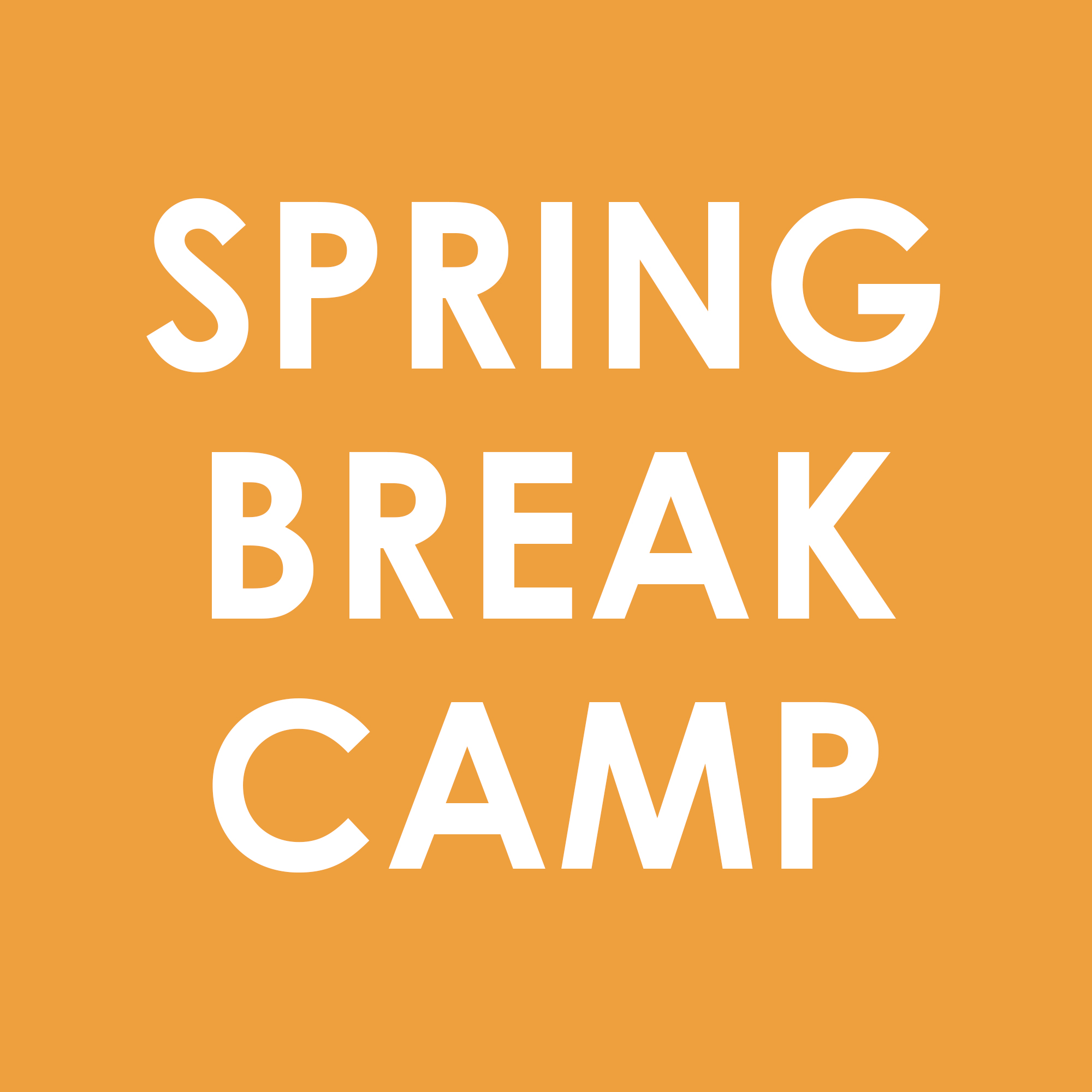 Afternoon Spring Break Camp Camp Creativity! LUX Center for the Arts