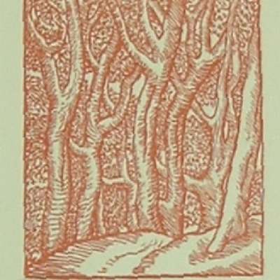 Aristide Maillol "Illustration for Le Georgique #5" 1940 wood engraving