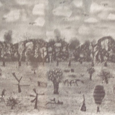 Pastoral by Arnold Blanch, Lithograph 1954