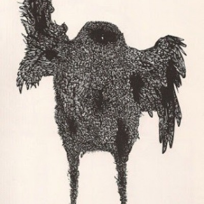 Eagle by Leonard Baskin, 1973 Wood Engraving