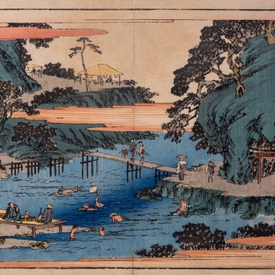 Untitled Woodblock by Hiroshige, Andō 1797-1858	