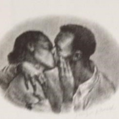 Kiss by Joseph Hirsch