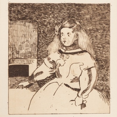Infante Marguerite by Édouard Manet