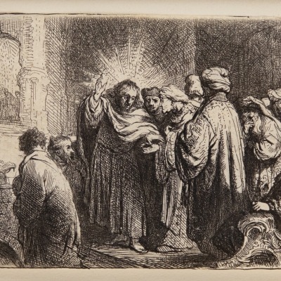 The Tribute Money by Rembrandt van Rijn